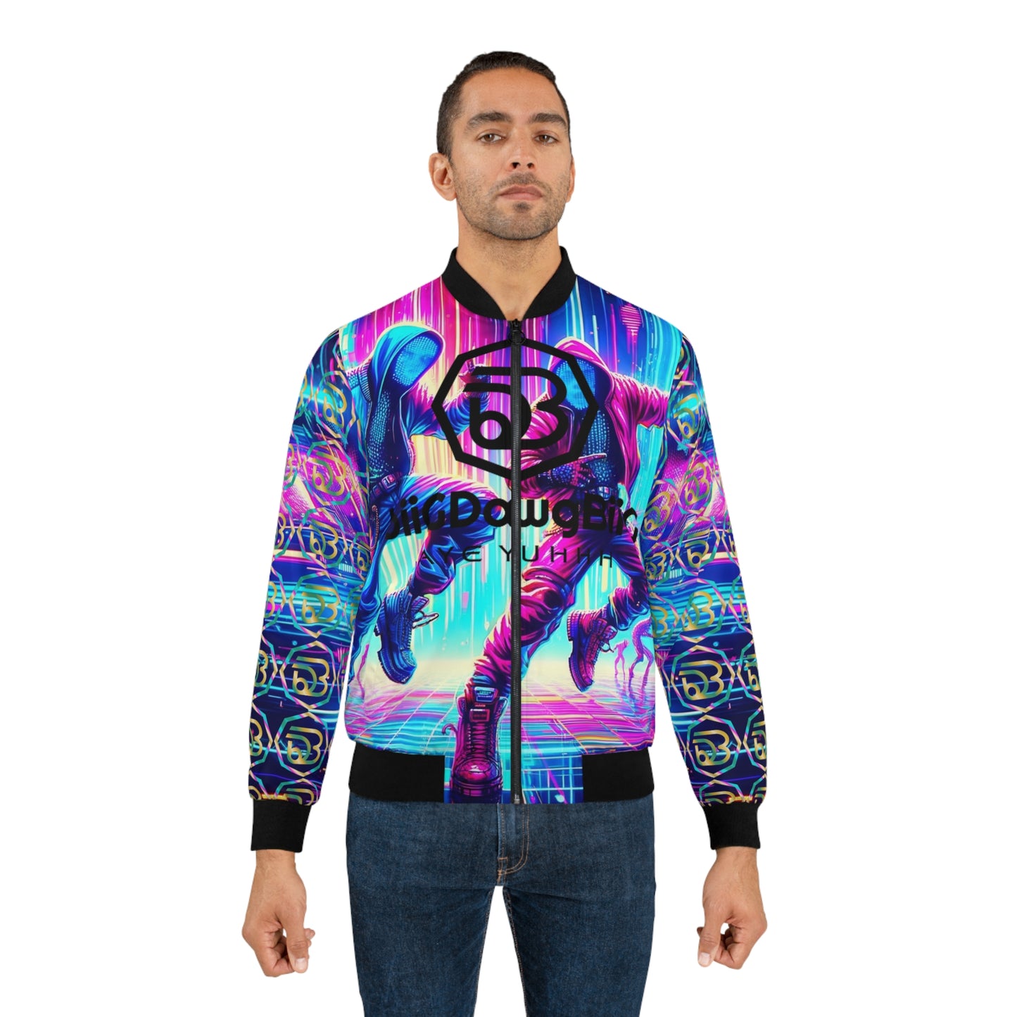 biiGDawgBiiG Exclusive Cyber Dance Bomber Jacket