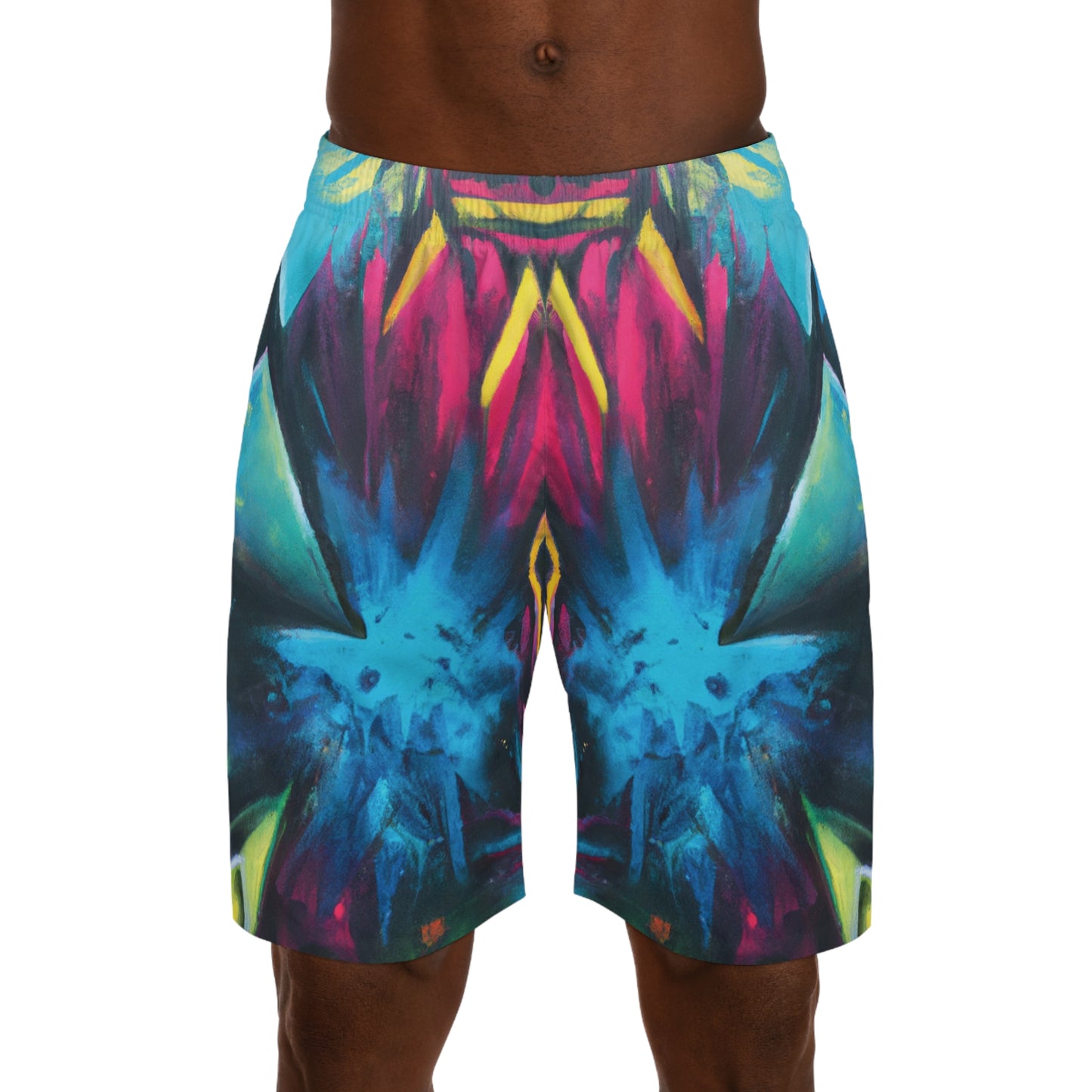 Symmetric Radiance - Waveform Unity Men's Jogger Shorts