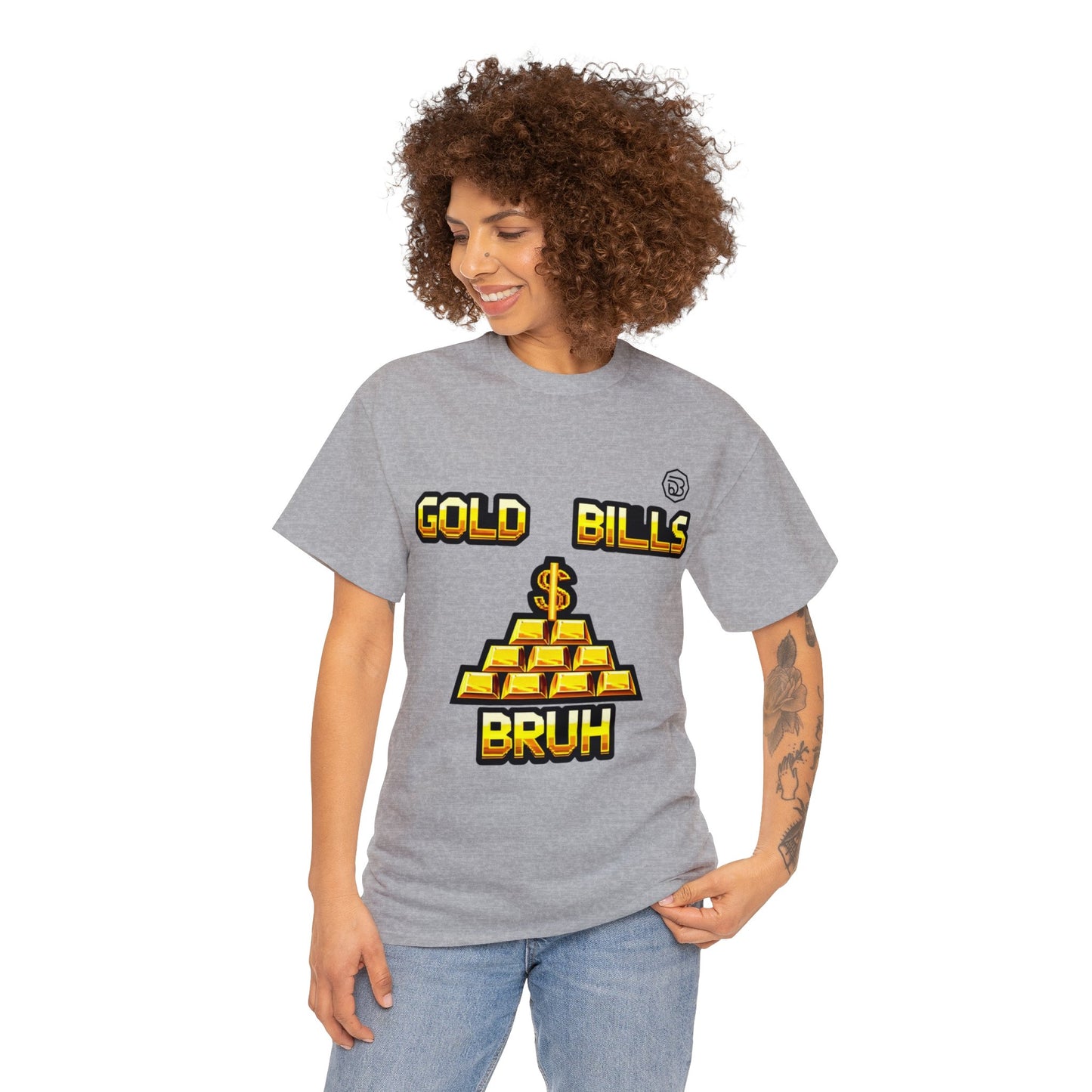 Gold Bills Bruh Tee