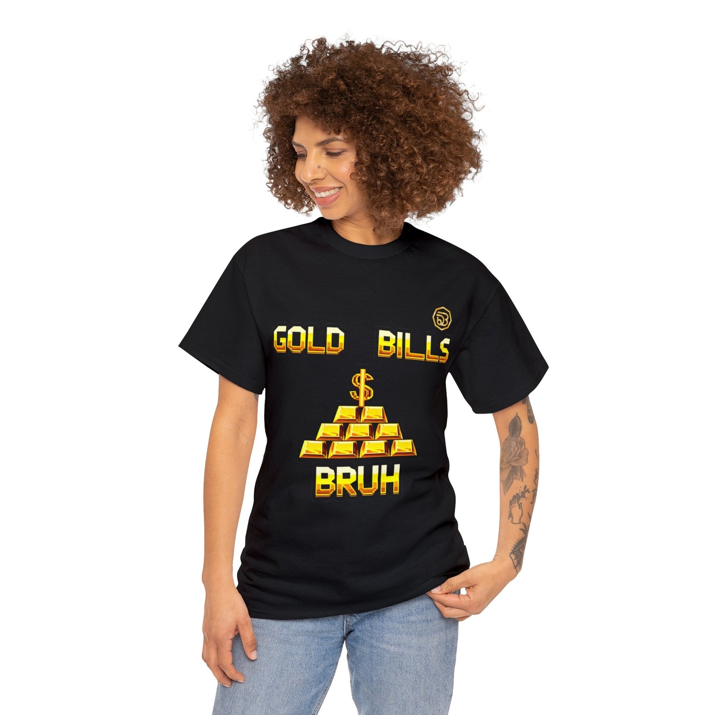 Gold Bills Bruh Tee