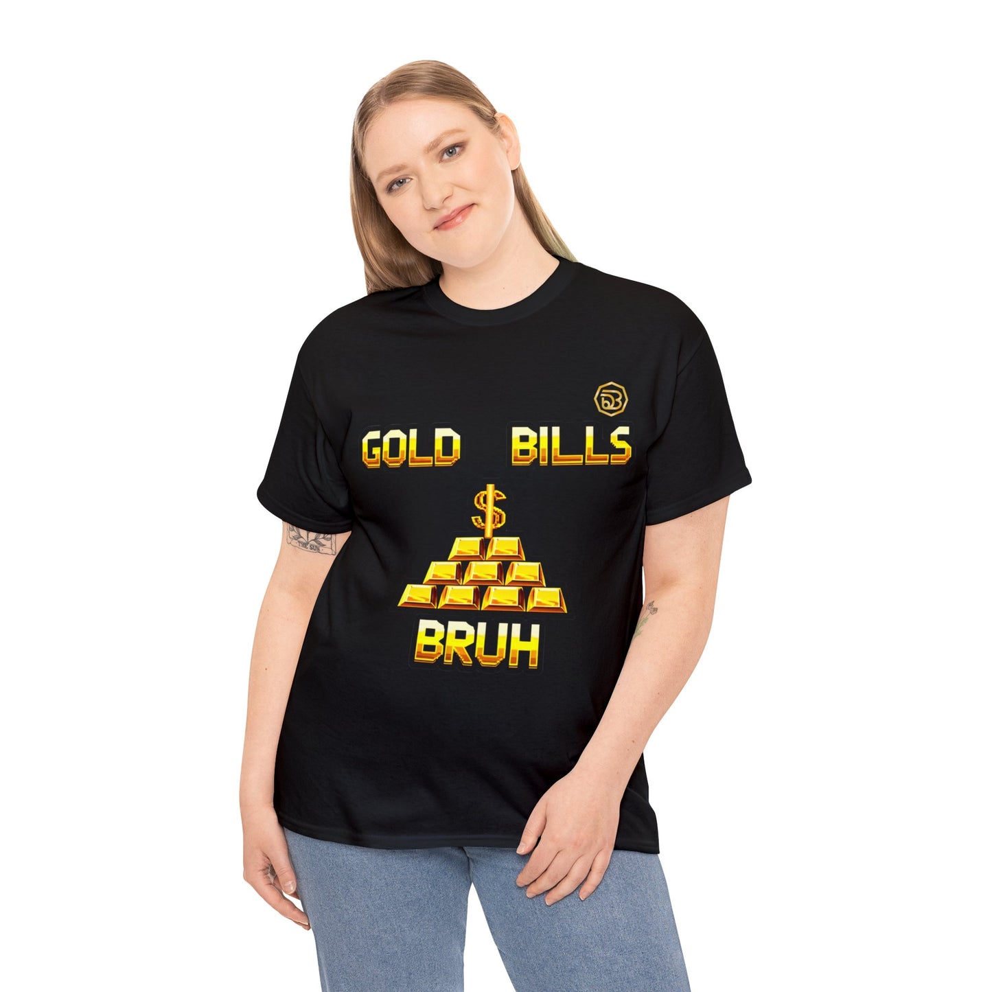 Gold Bills Bruh Tee