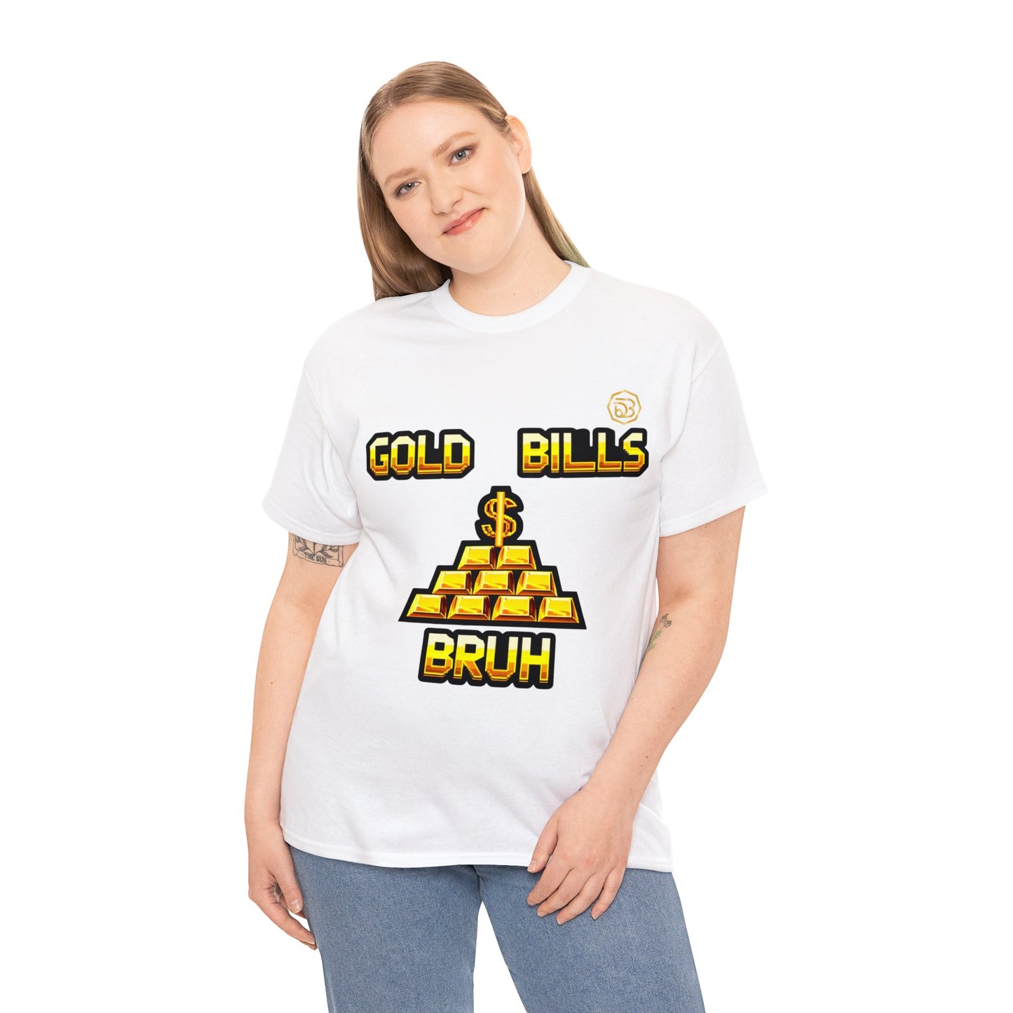 Gold Bills Bruh Tee