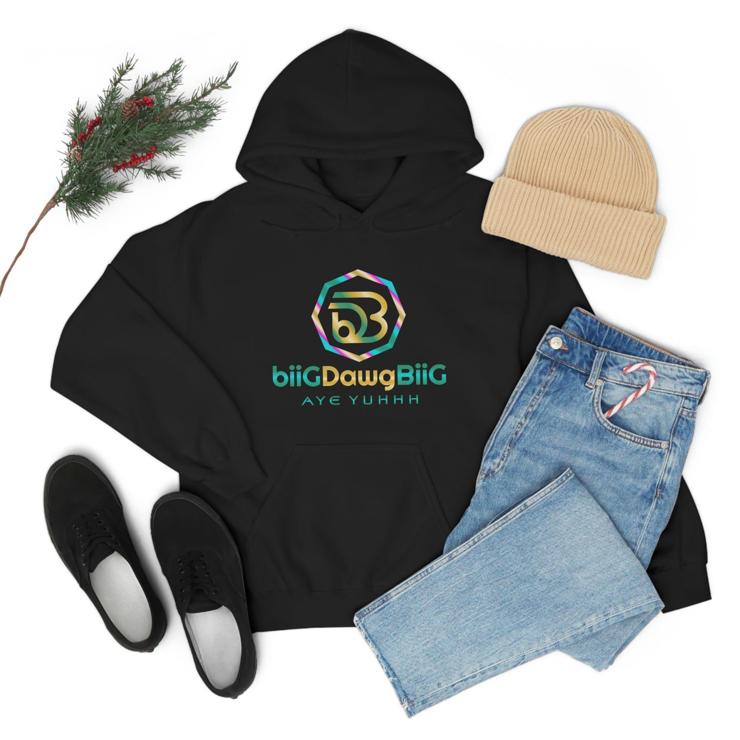 Stay Warm & Stylish with the biiGDawgBiiG AYE YUHHH Hoodie