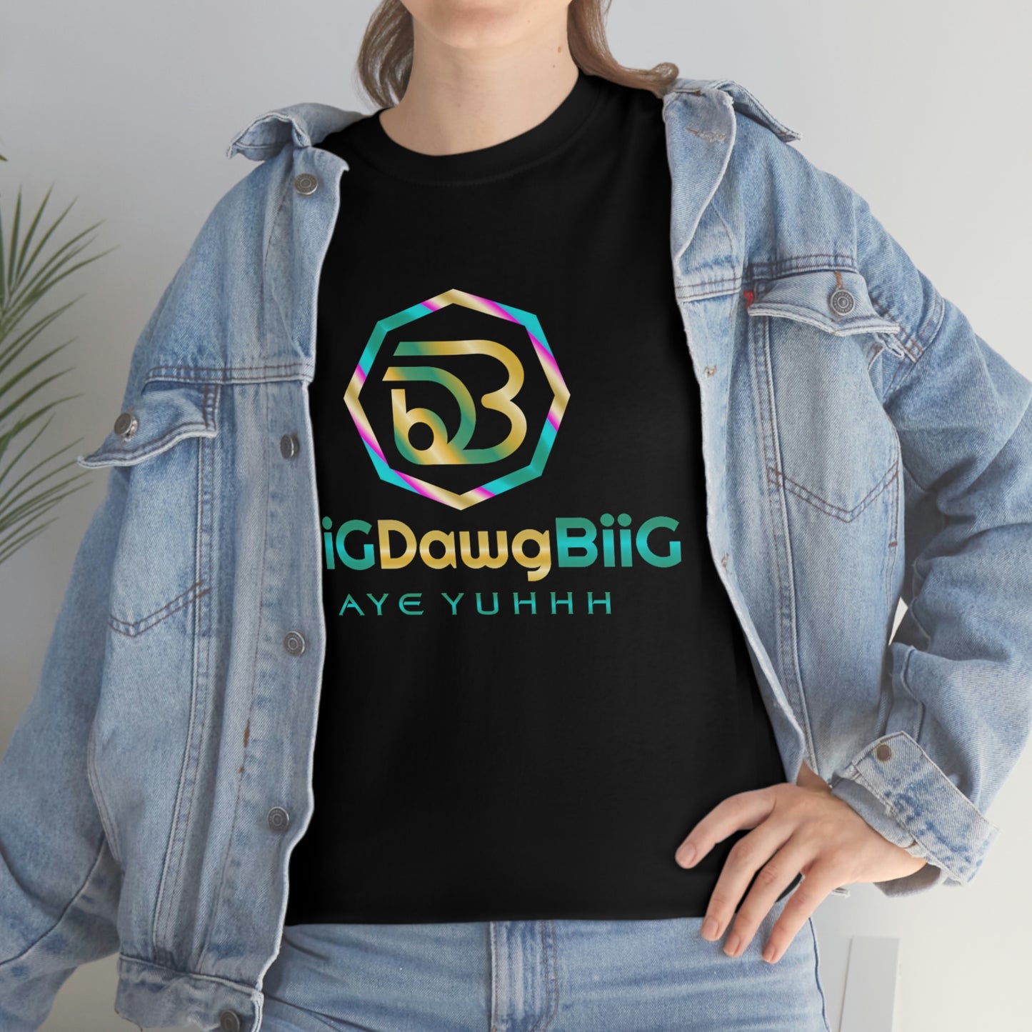 Unisex T-Shirt Perfect for Everyday Wear: biiGDawgBiiG AYE YUHHH