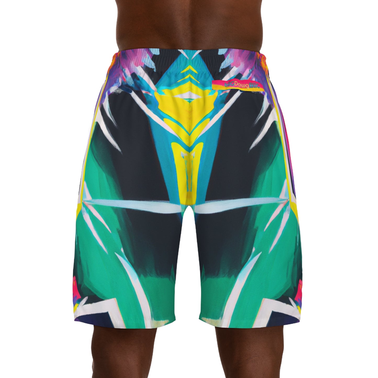 Seasonless Sizzle - Vibrant Dance Energy Jogger Shorts